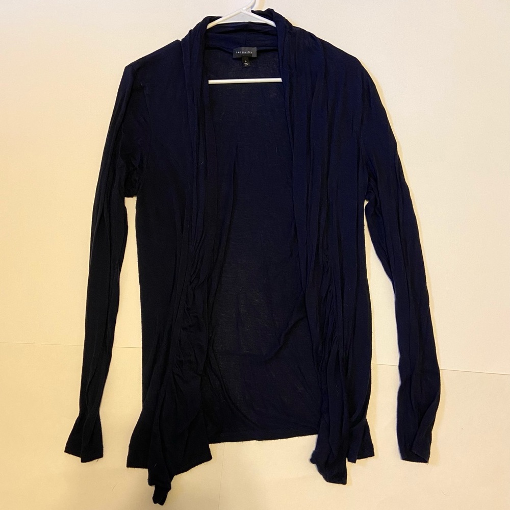 The Limited Navy Cardigan